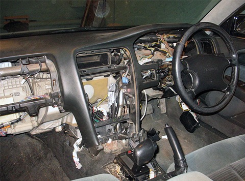 Stove radiator - Toyota Mark II 25L 1993