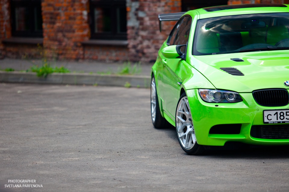 BMW Green Apple: фотографии машины дня — DRIVE2