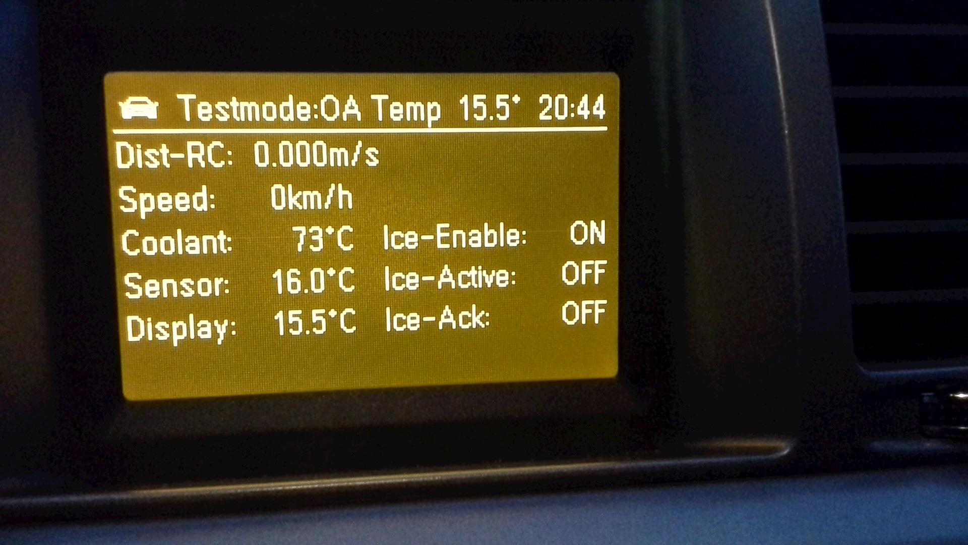 температура опель зафира