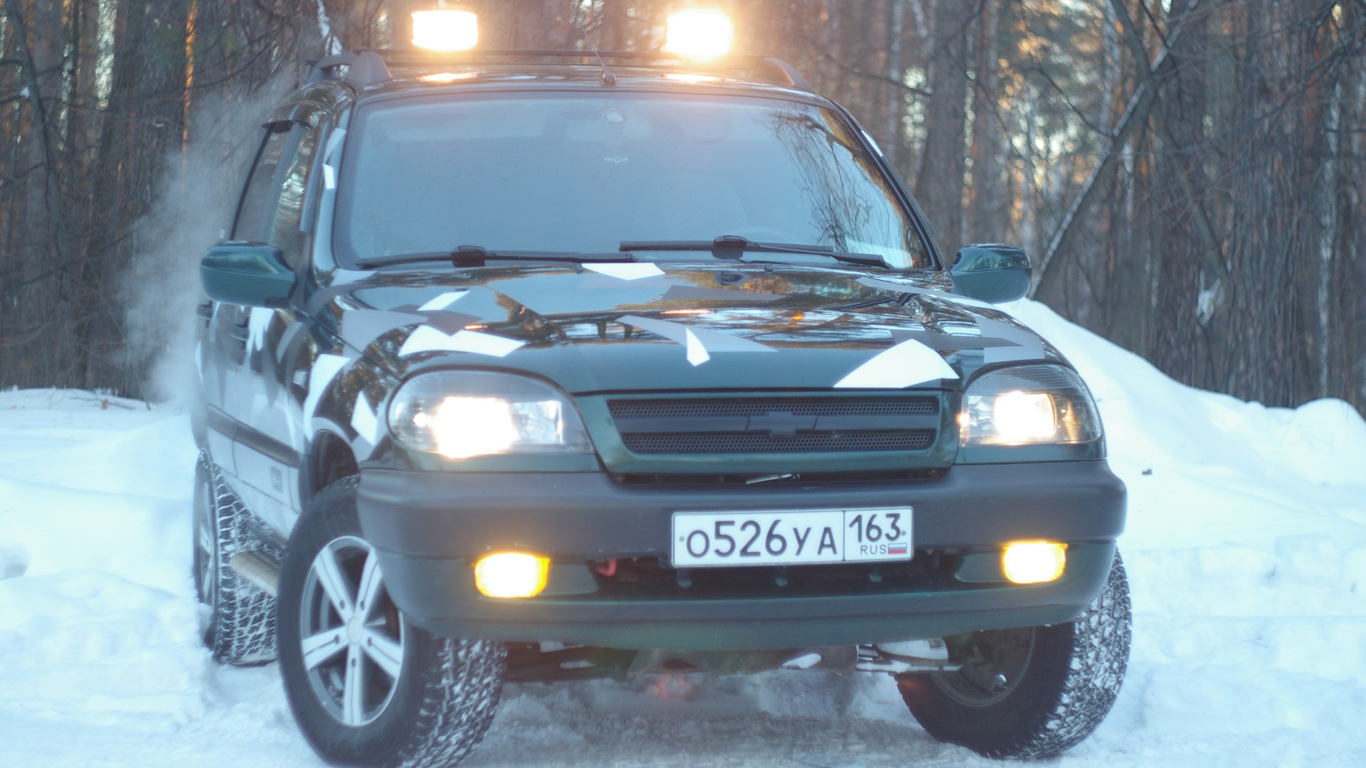 Chevrolet Niva камуфляж