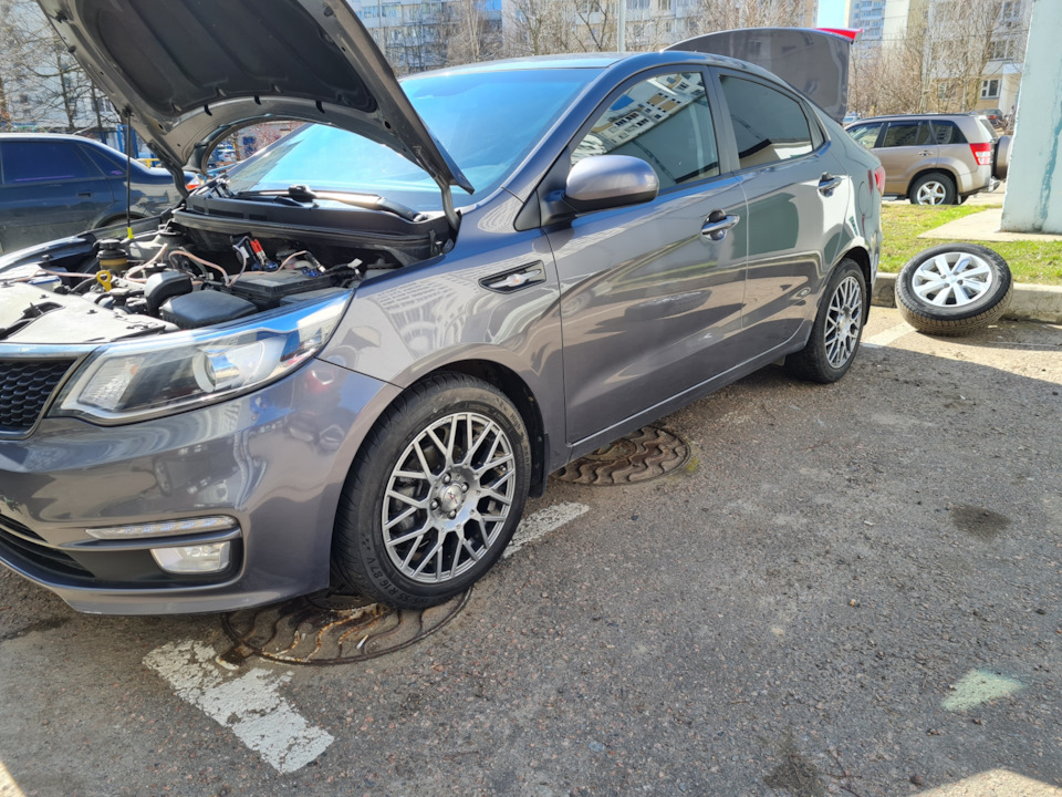Xtrike 125 R16 — KIA Rio (3G), 1,6 л, 2016 года | колёсные диски | DRIVE2