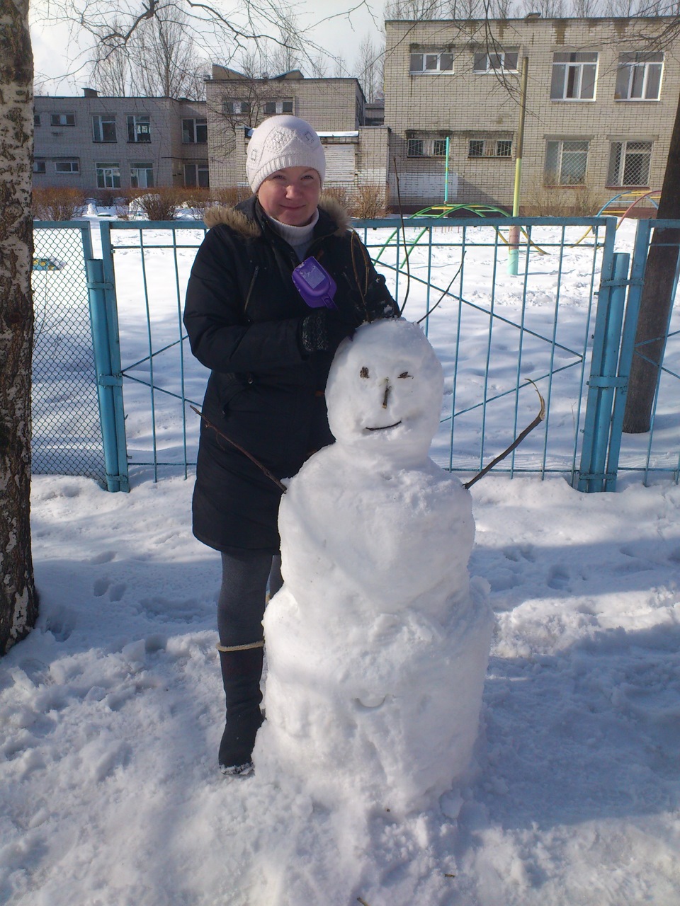 Пришла зима, наконец-то снег… Лепим снеговиков)))) — DRIVE2