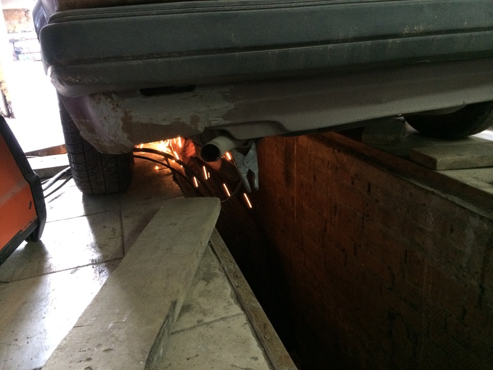 Стучит глушитель! — Volkswagen Golf Mk2, 1,3 л, 1987 года | поломка ...