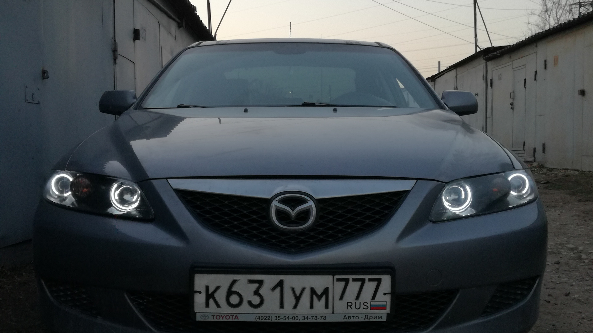 Mazda 6 (1G) GG 1.8 бензиновый 2004 | Серая бестия на DRIVE2