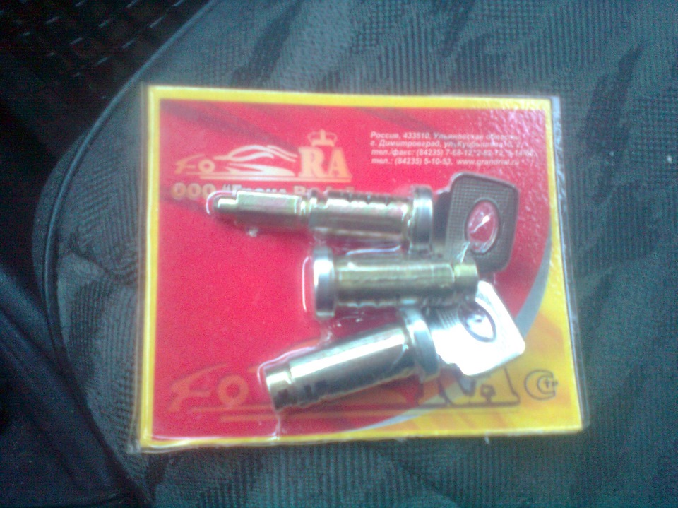 Замена личинок в дверях и ремонт замка — Lada 21093, 1,5 л, 1999 года ...