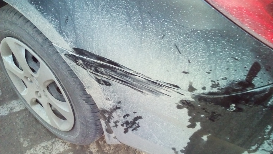 Эх молодежь! Как-то Солярис развернуться решил и… — Skoda Octavia A5 ...