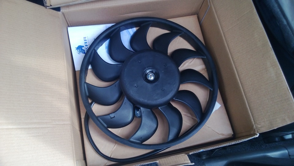 Замена штатного вентилятора охлаждения двигателя. — DRIVE2