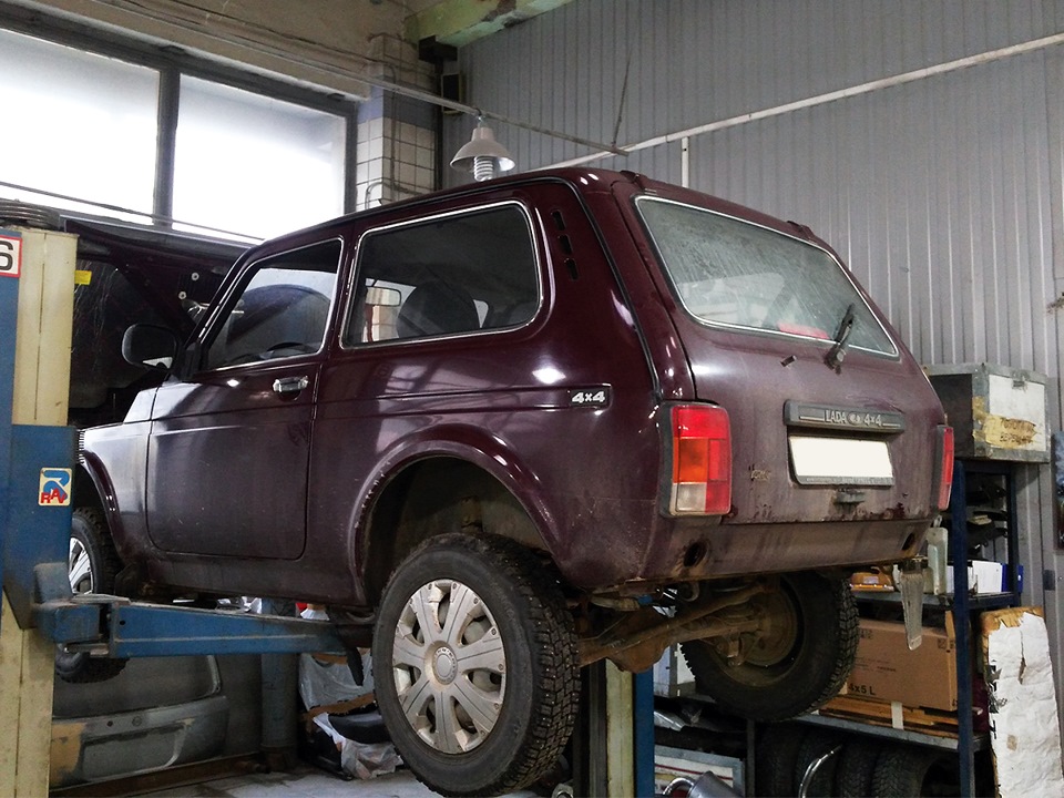 Новая жизнь для Нивы — Малярка90 на DRIVE2