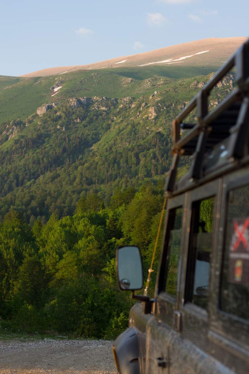 Водопад на ручье Водопадистый (Фиштинский) — Land Rover Defender, 2,4 л,  2007 года | путешествие | DRIVE2