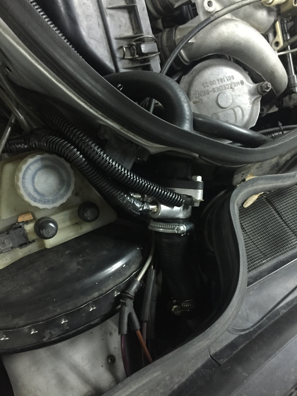 Догрев антифриза свечами накала — Mercedes-Benz E-class Estate (S124 ...