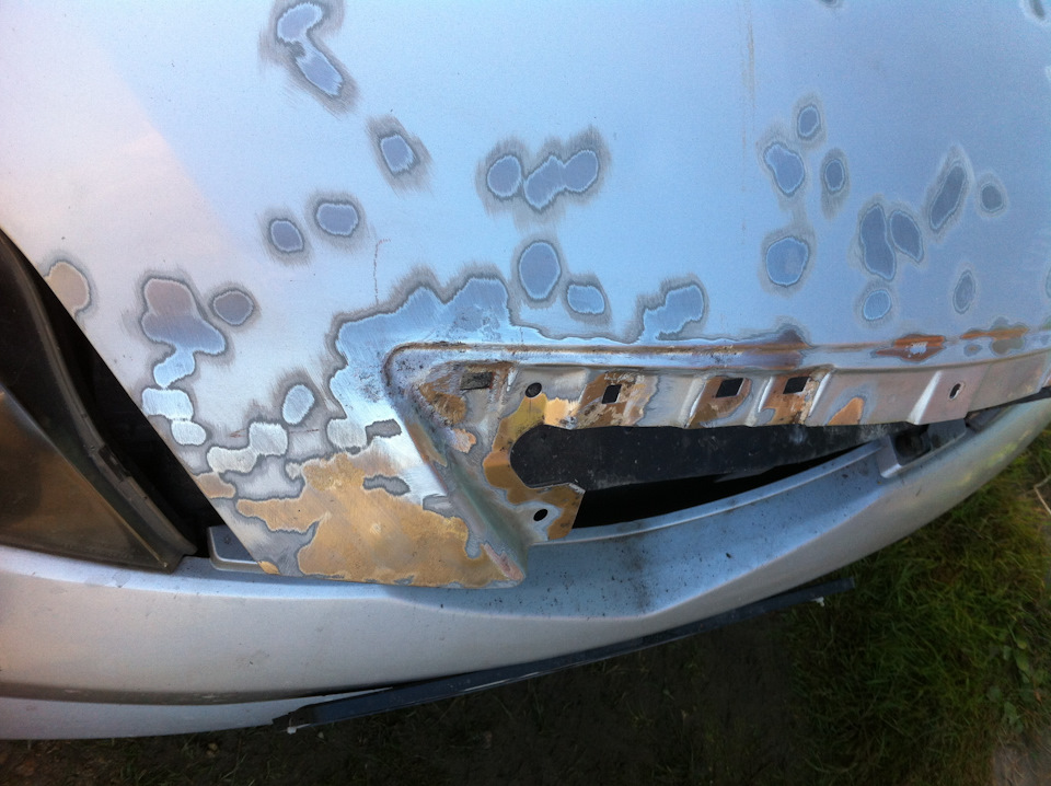 Надоели сколы на капоте — Mazda Demio (2G), 1,5 л, 2003 года | кузовной ...