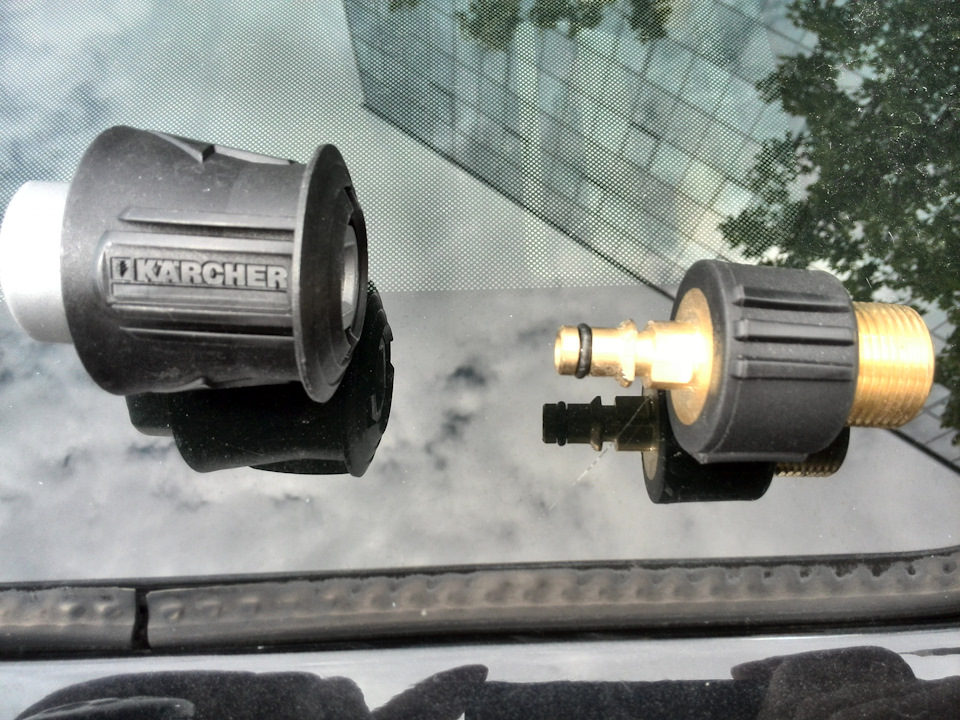 Прикупил быстросъемный адаптер к своему Karcher K2 — SEAT Cordoba (Mk I ...