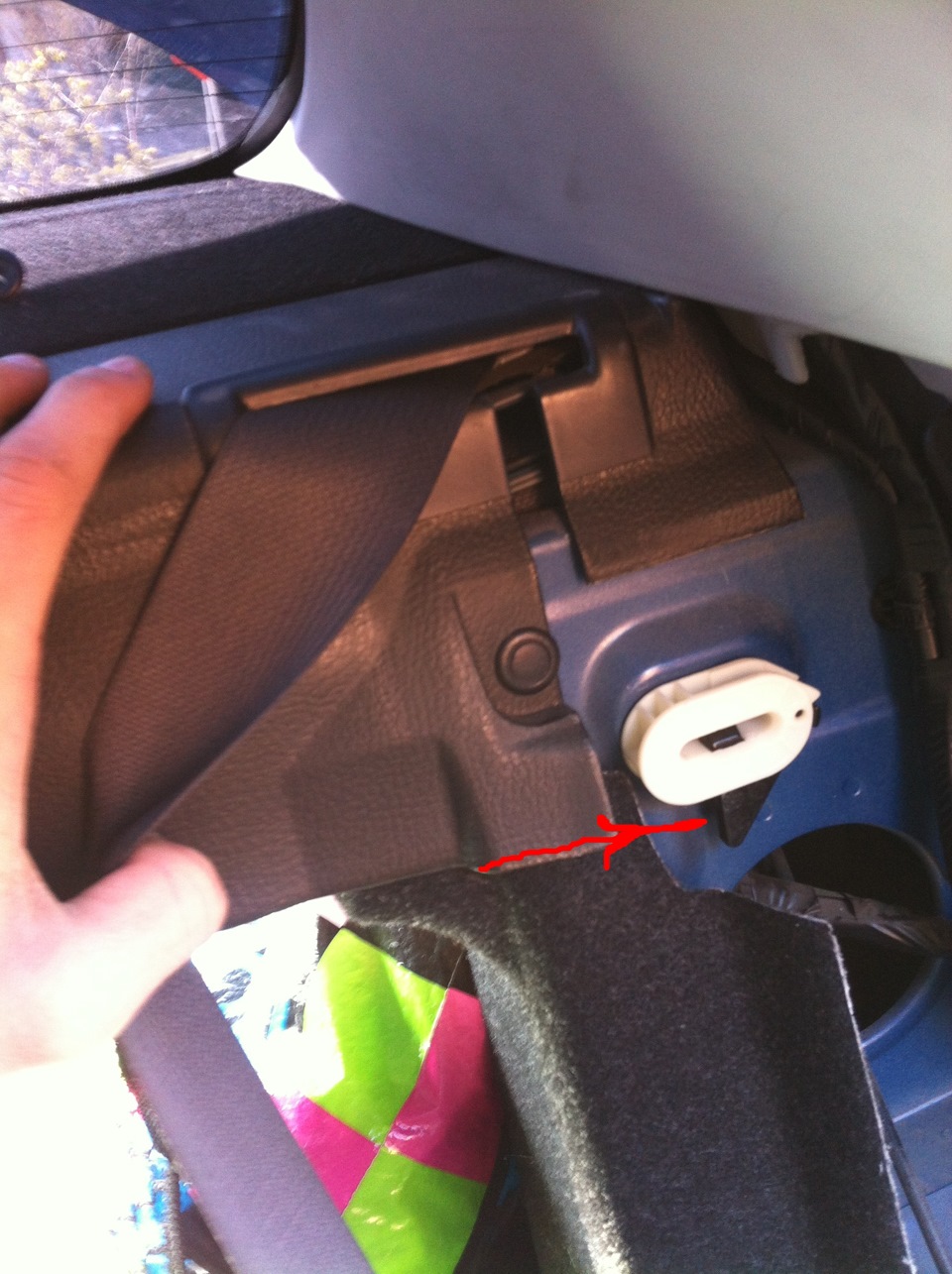 Саб в заднюю полку — Mazda 6 (1G) GG, 1,8 л, 2006 года | автозвук | DRIVE2