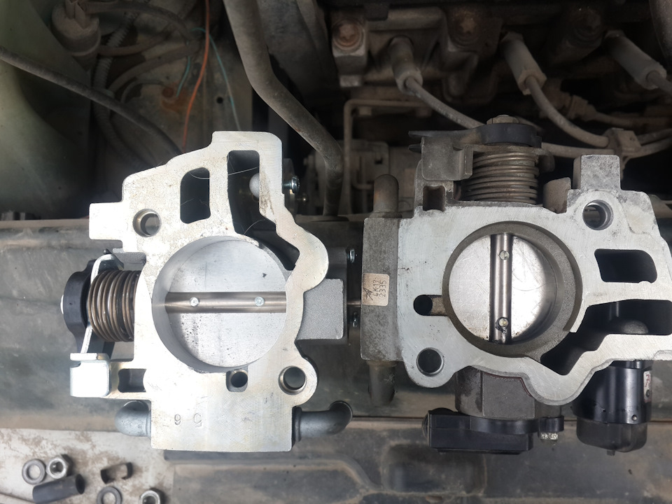 56 дроссель — Lada 2115, 1,5 л, 2004 года | тюнинг | DRIVE2