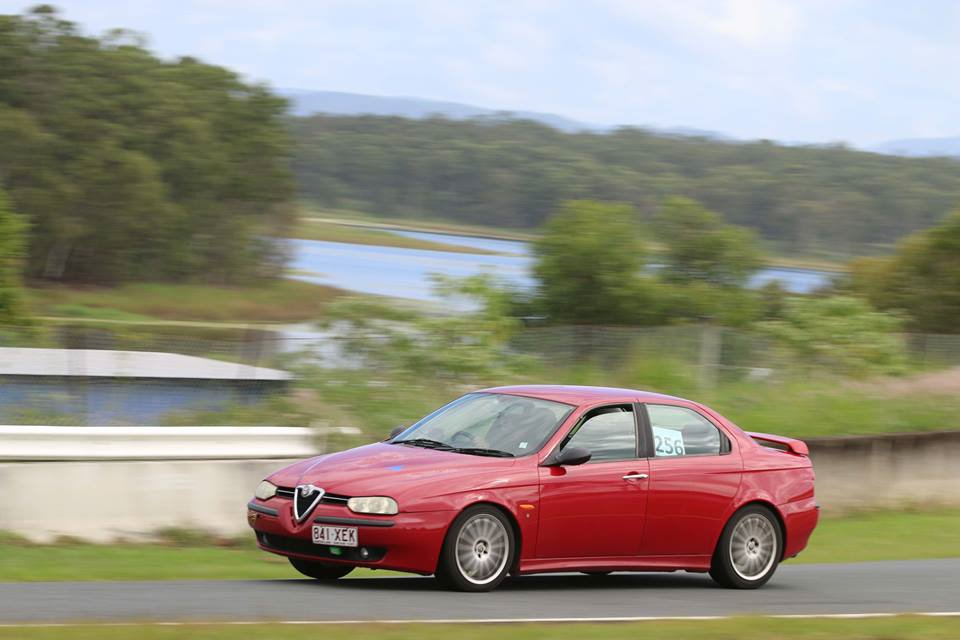 Кольцевой спринт T124 раунд 2 — Lakeside — Alfa Romeo 156, 2 л, 2002