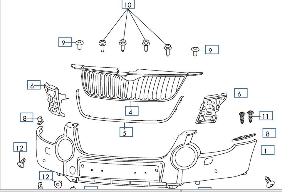 Шкода йети схема кузова