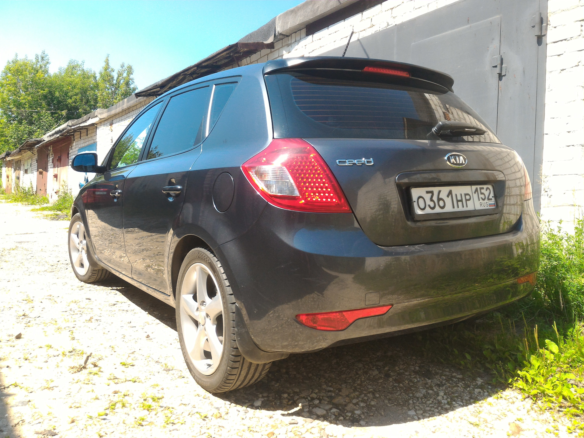 Kia Ceed 2010 антихром