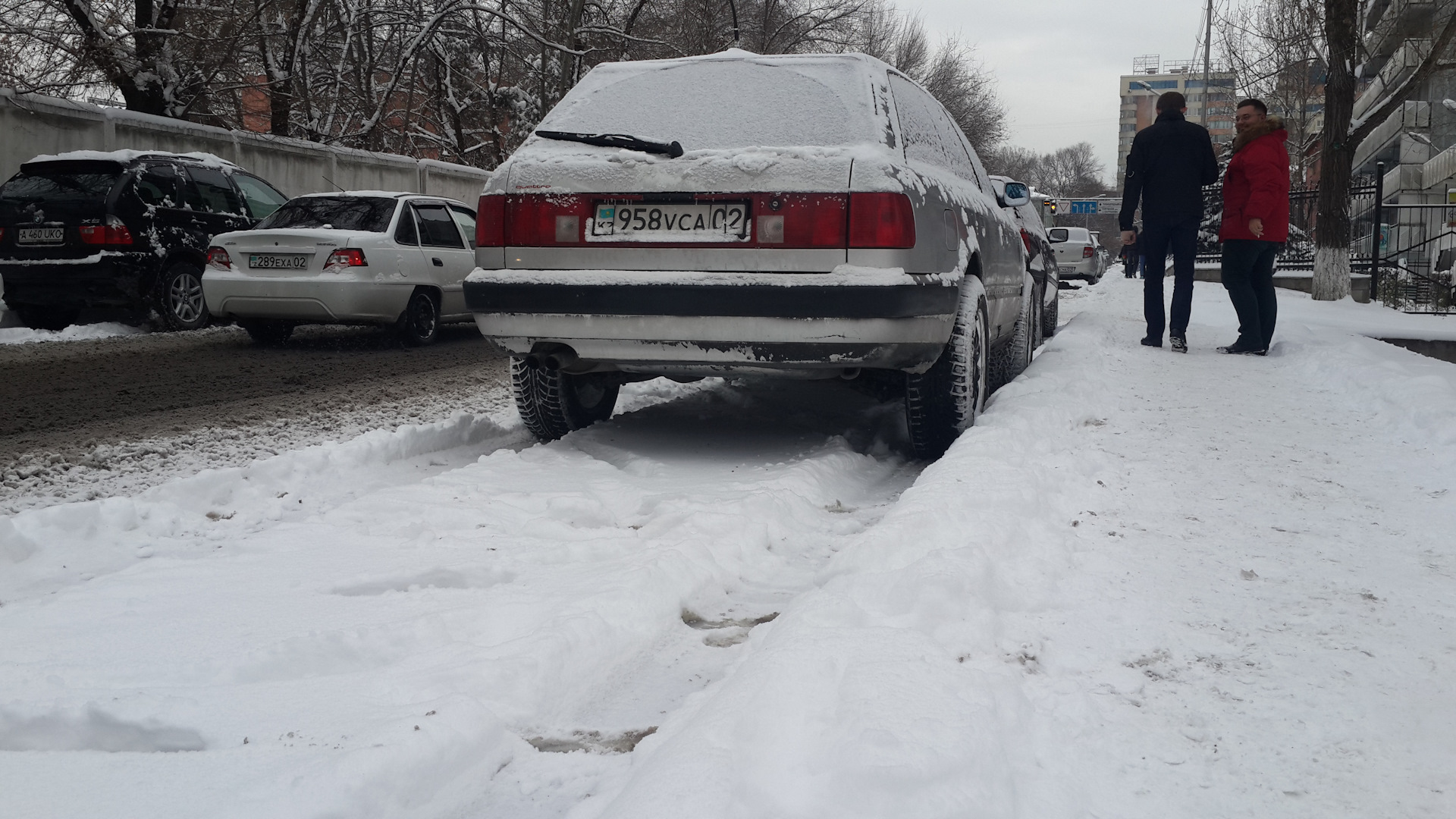 Часть 3. Можно ехать) — Audi 100 Avant (C4), 2,6 л, 1993 года | тюнинг ...
