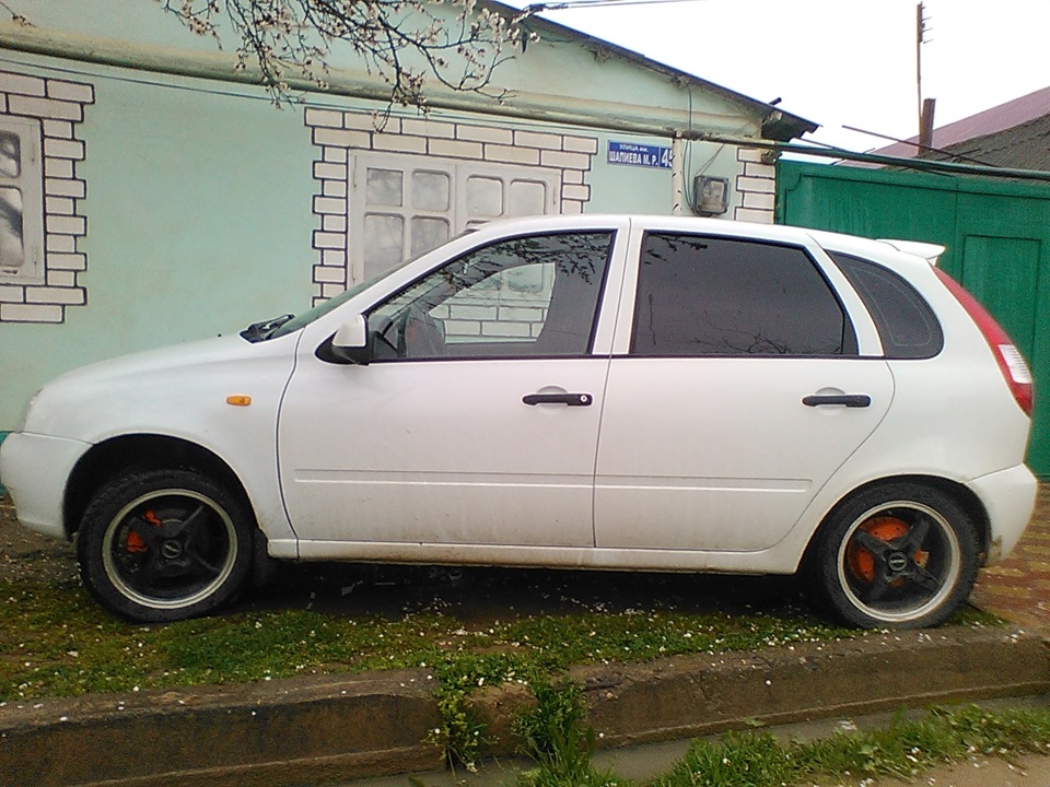 летняя резина — Lada Калина Хэтчбек (1G), 1,6 л, 2011 года | колёсные ...