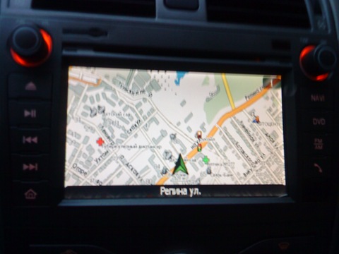 Navigation - Toyota Corolla 16 L 2007