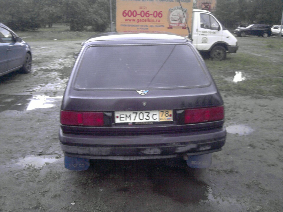 Покрытие задних фонарей красным лаком. — ИЖ 2126, 1,6 л, 2001 года ...