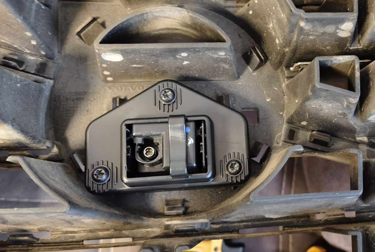 Широкоугольная передняя камера — Volvo XC60 (1G), 2,4 л, 2015 года ...