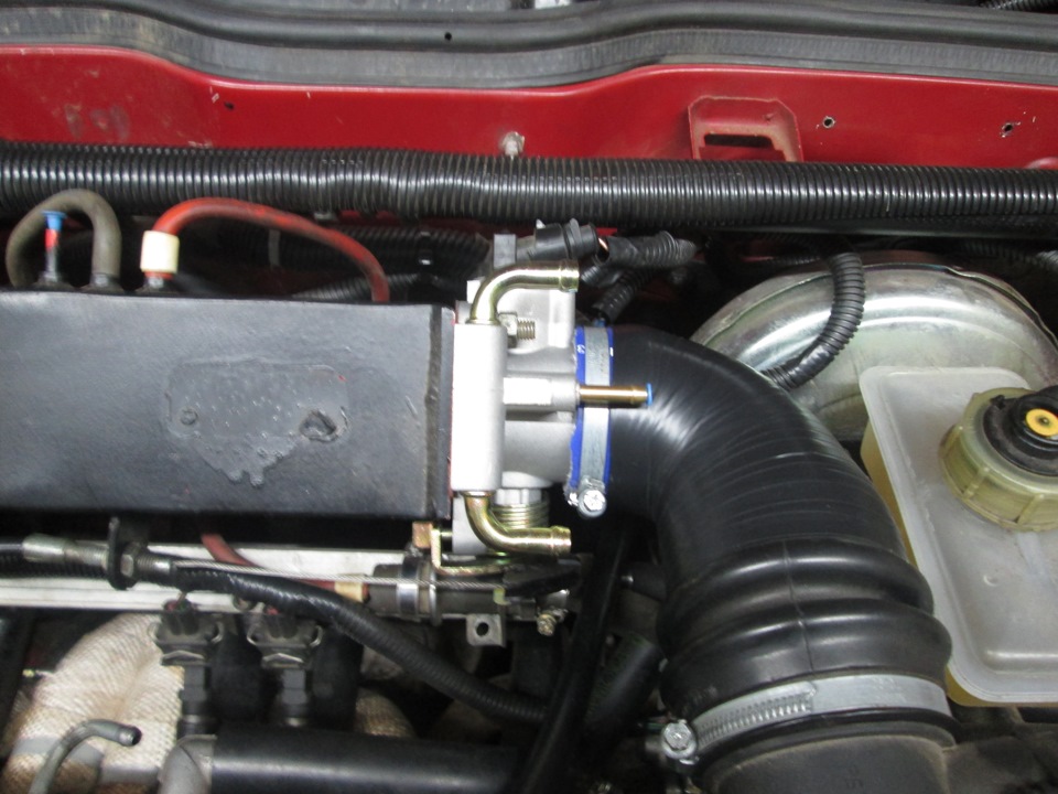 Дроссельная заслонка увеличенного диаметра — Lada 21083, 1,6 л, 1991 ...