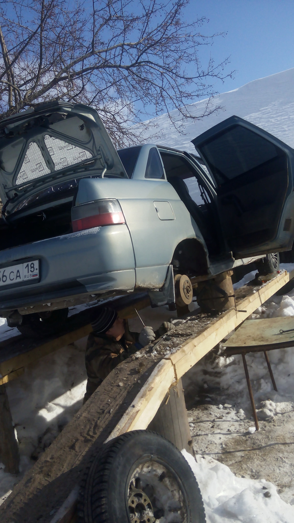 Стук задних стоек в стакане. Решено — Lada 21104, 1,5 л, 2002 года | своими  руками | DRIVE2