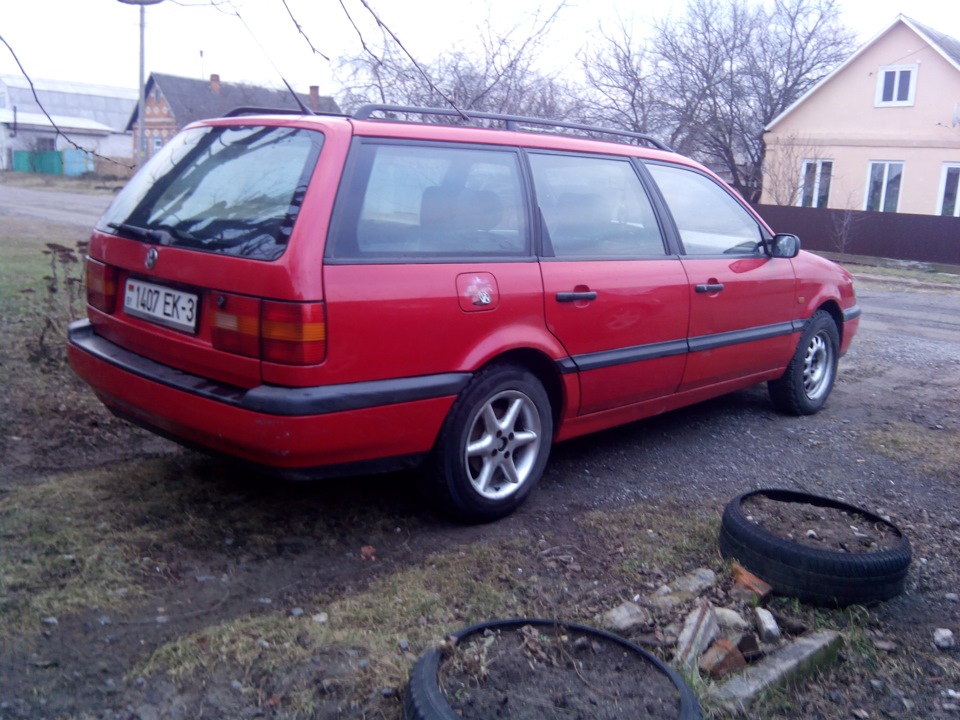помыл после нового года — Volkswagen Passat B4, 1,8 л, 1994 года ...