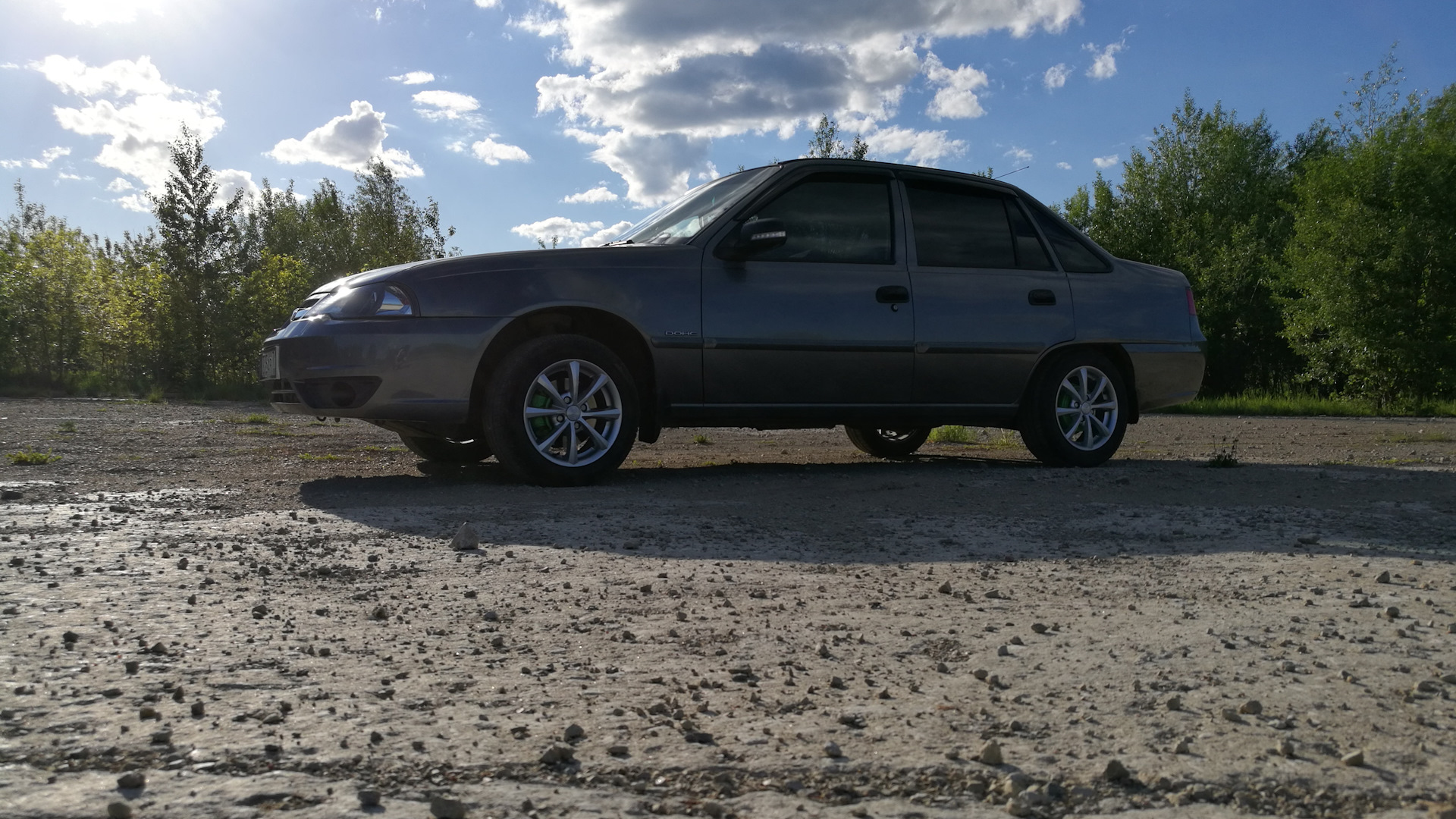 Daewoo Nexia (N150) 1.6 бензиновый 2015 | Dark Gray Wolf на DRIVE2