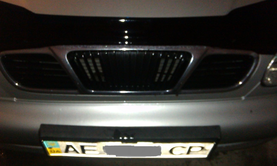 Сетка в радиаторную решетку — DRIVE2