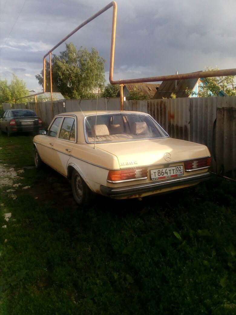 Мечта за 70 000 р. — Mercedes-Benz W123, 2,3 л, 1982 года | покупка машины  | DRIVE2