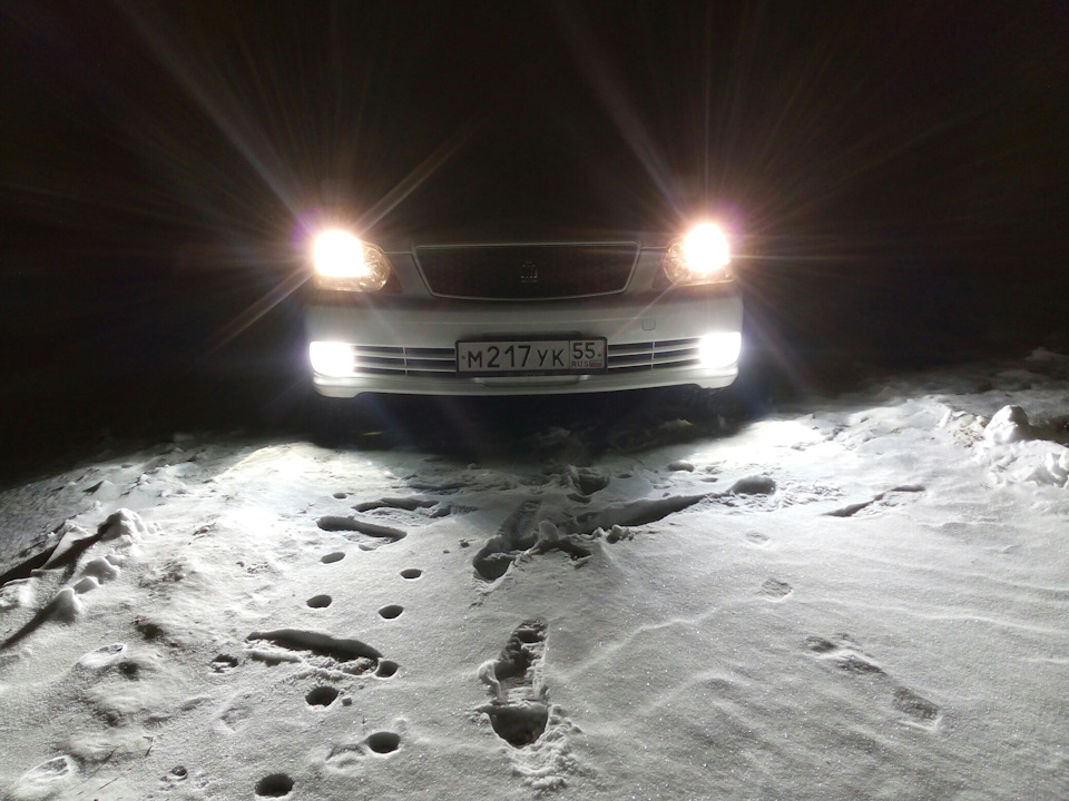 Ксенон в туманки )) — Toyota Crown (S180), 3,5 л, 2006 года ...