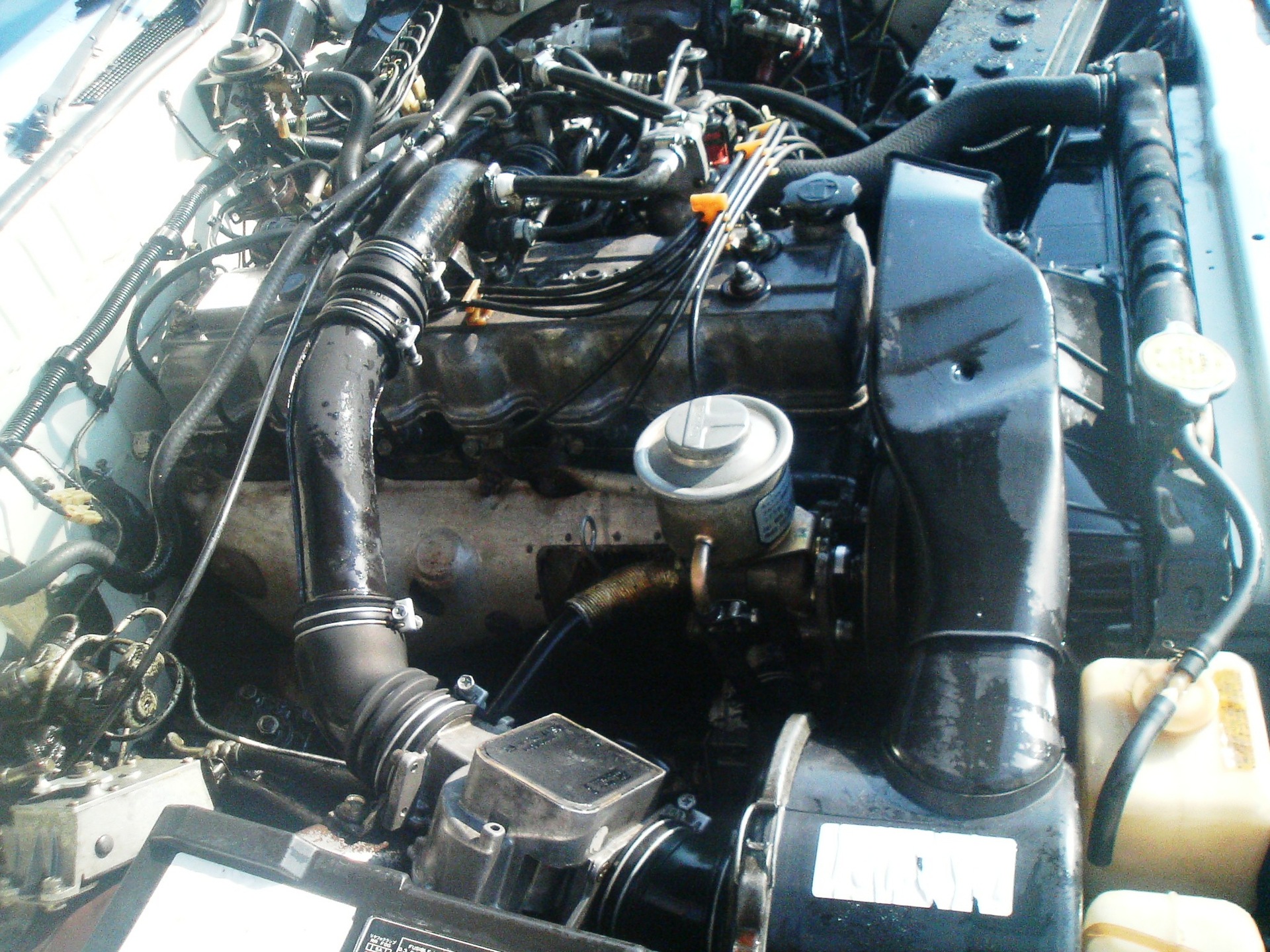 Injector service engine wash - Toyota Crown 20L 1981