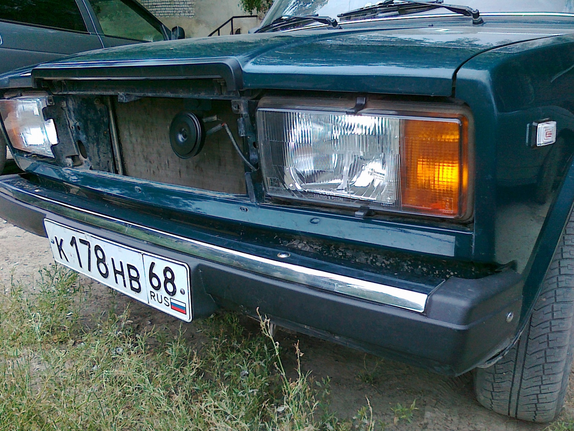Как снять решетку ваз 2107 Решетка своими руками - Lada 21074, 1,5 л, 2008 года тюнинг DRIVE2
