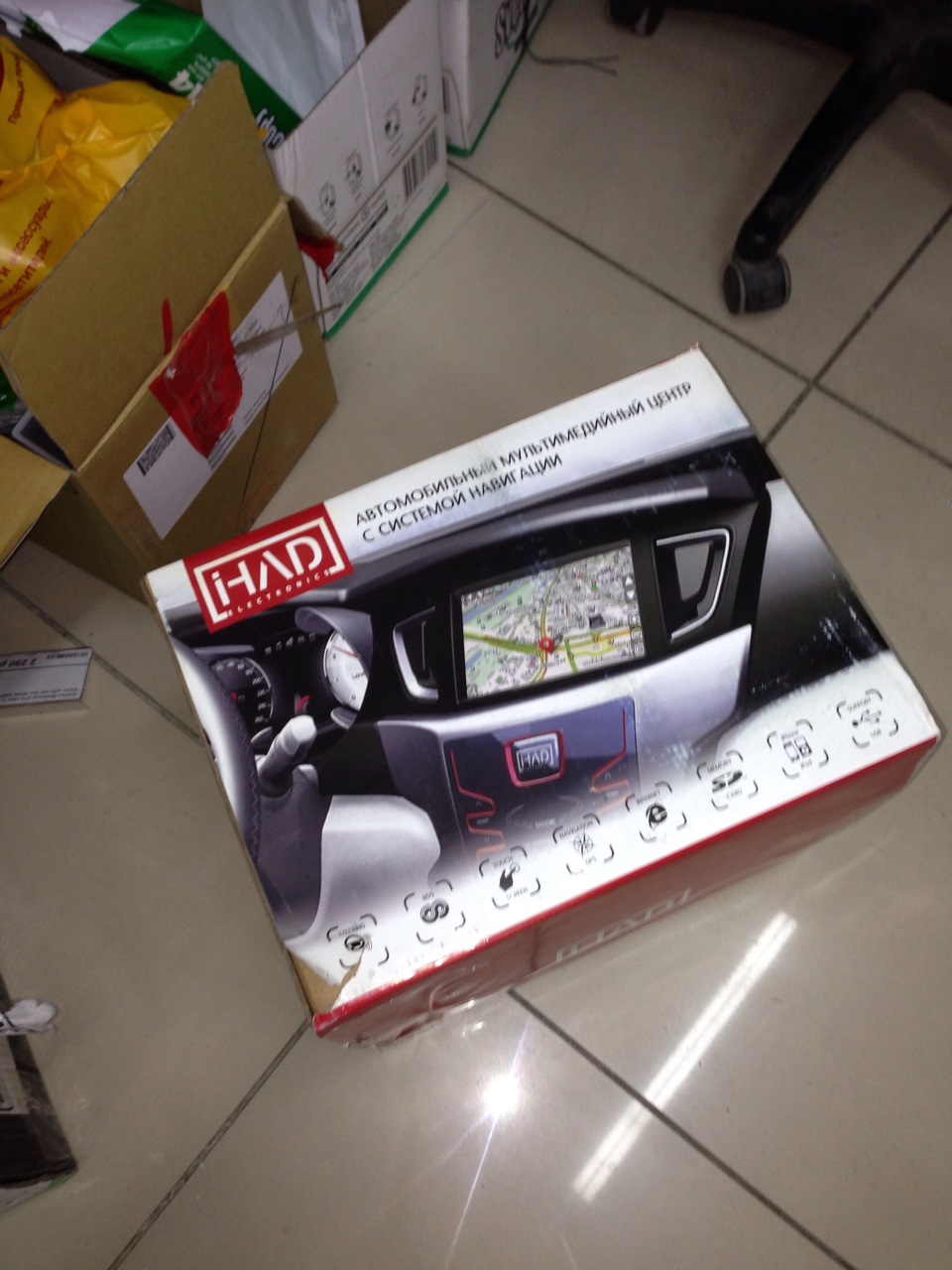 Фото коробки — Opel Astra J