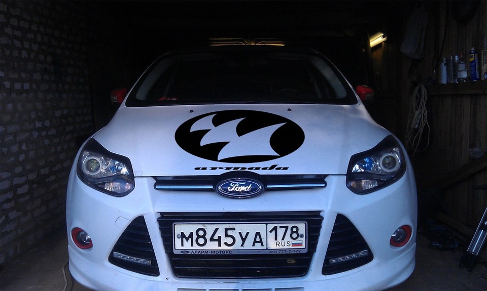 Наклейки — Ford Focus Hatchback III, 0,5 л, 2012 года | стайлинг | DRIVE2