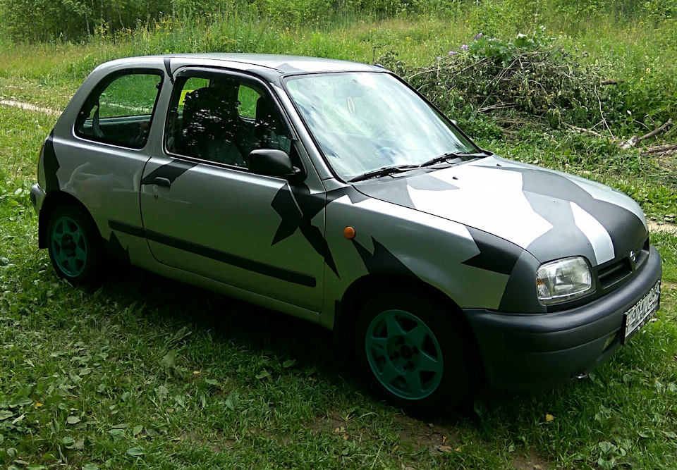 Теперь так — Nissan Micra (K11), 1 л, 1993 года | прикол | DRIVE2