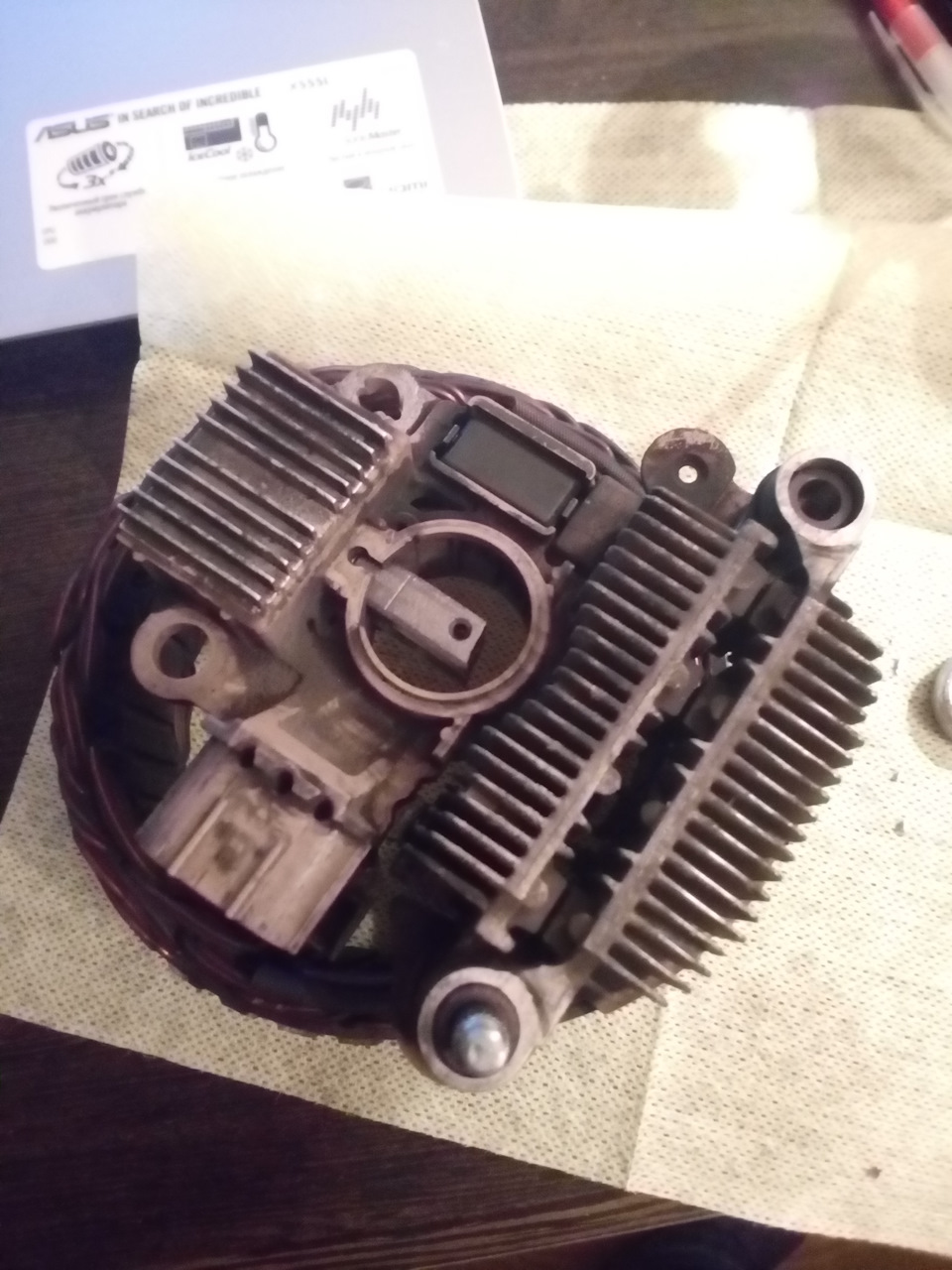 Неисправный генератор — Subaru Forester (SF), 2,2 л, 1998 года | своими ...