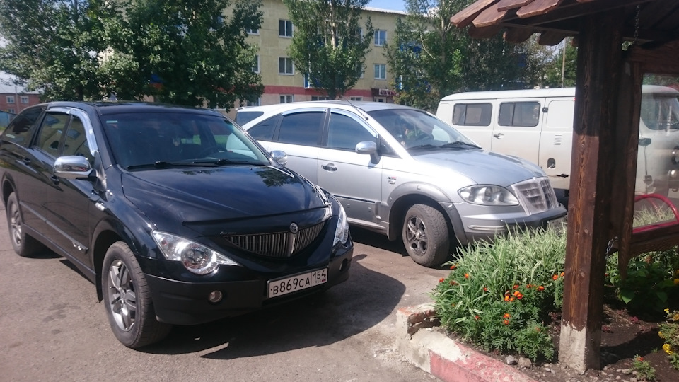 SsangYong Actyon Sports чёрный металлик