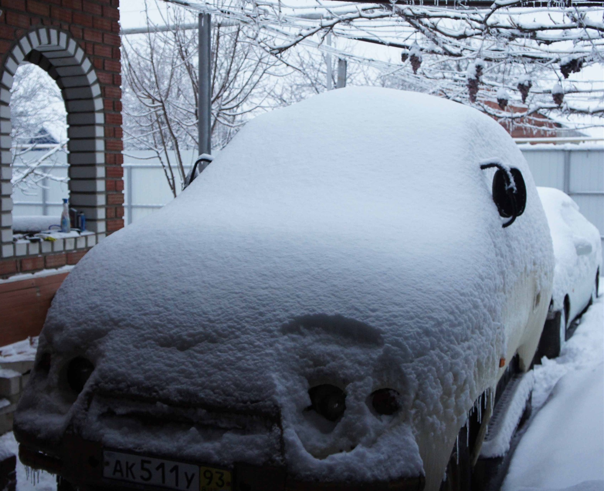 Зима… — АС1913 Ладога, 2,5 л, 1996 года | фотография | DRIVE2