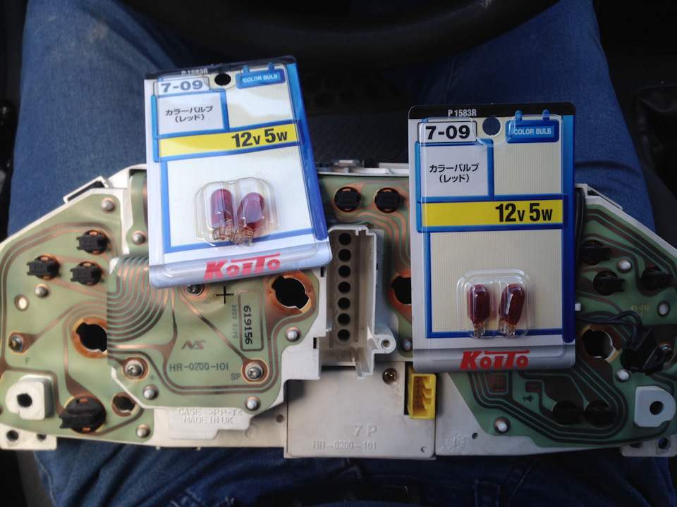 Замена лампочек в приборке — DRIVE2