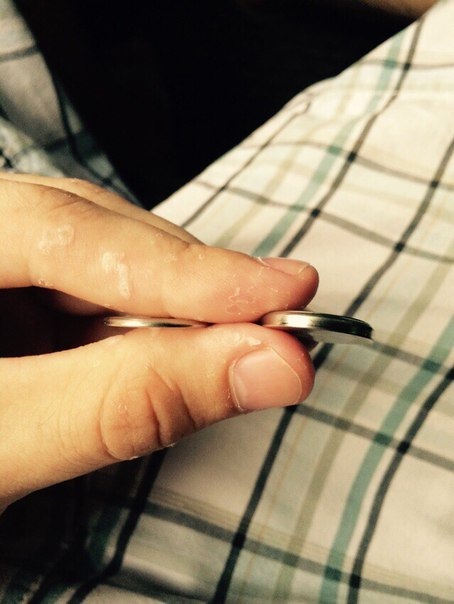 Слева новая, справа старая! Толщина — Geely Emgrand EC7 FE-1