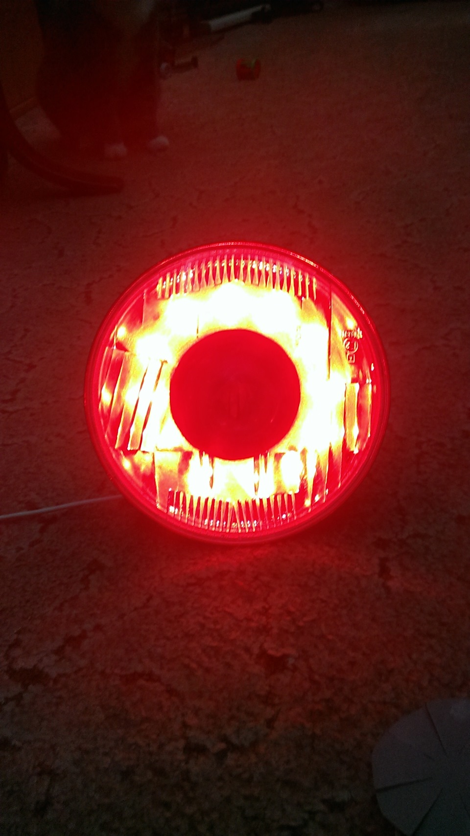 изготовление линзованной оптики со стробоскопами — УАЗ 3303, 2,4 л ...