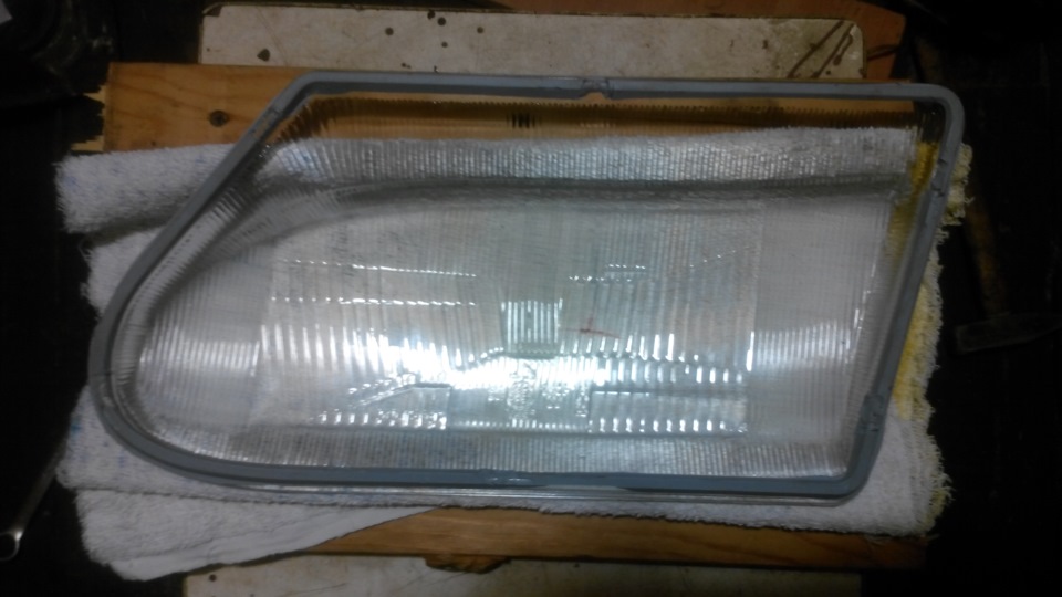 шлифовка стекла фар под линзы — DRIVE2