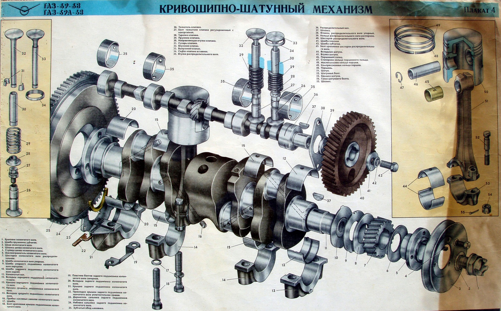 Капремонт двигателя газ 69