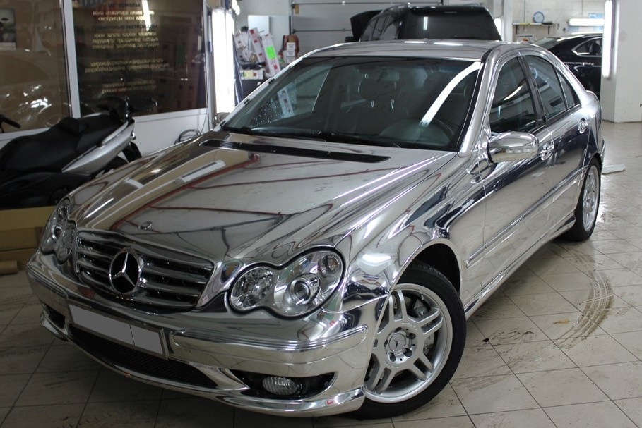 Mercedes w211 Gold Metallic