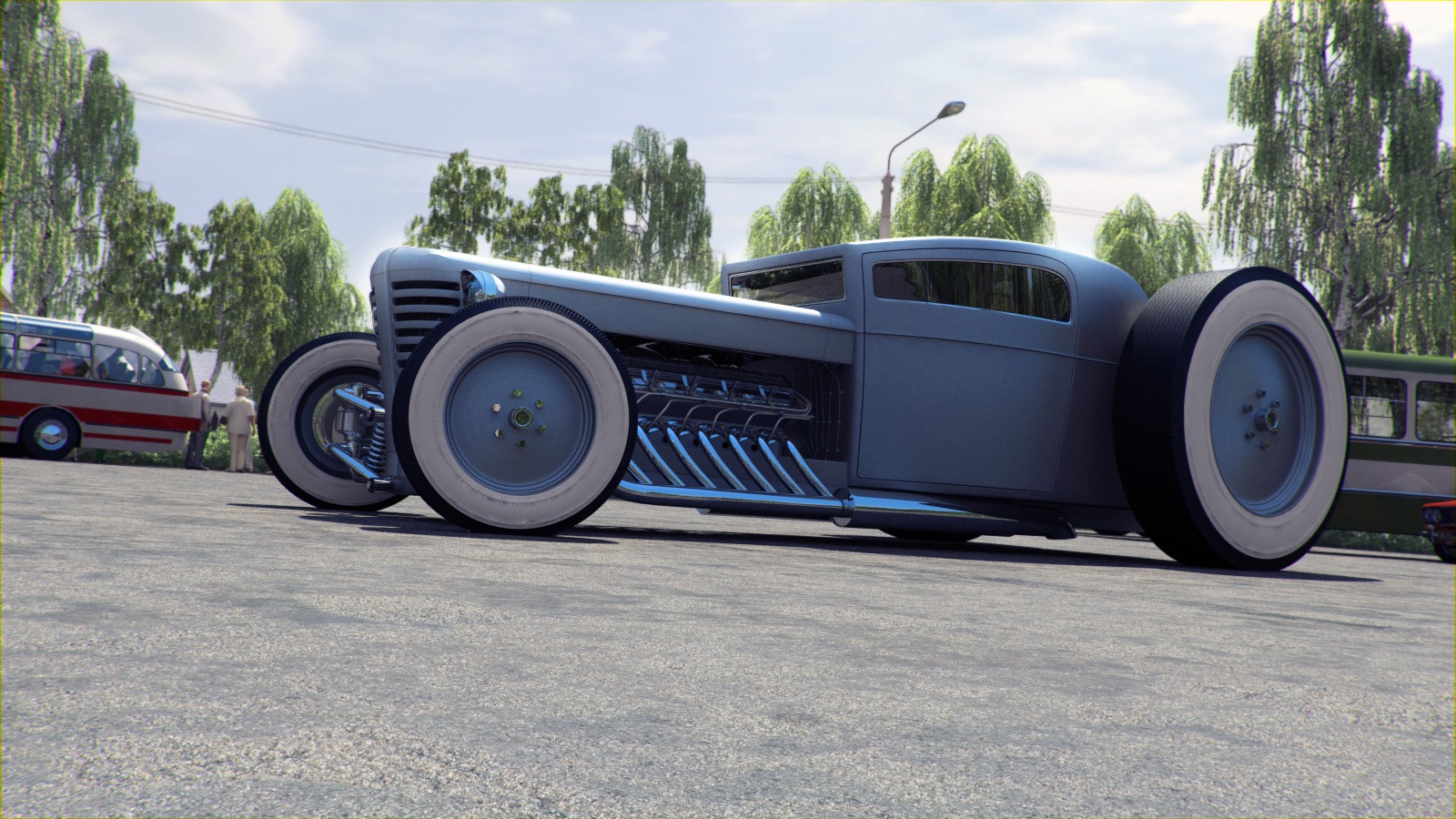 РњРўР— 80 rat Rod