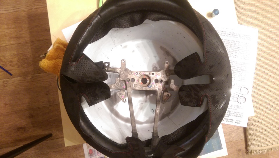 #9 перетяжка руля и панели приборов (продолжение) — Honda Civic ...