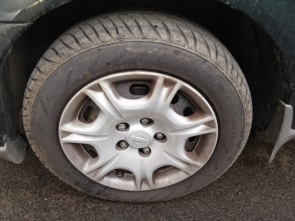 Прикупил новую летнюю резину и переобулся — Mazda 626 V (GF), 2 л, 1998 ...
